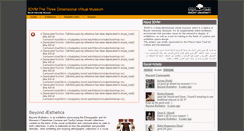 Desktop Screenshot of 3dvm.virtualgallery.birzeit.edu